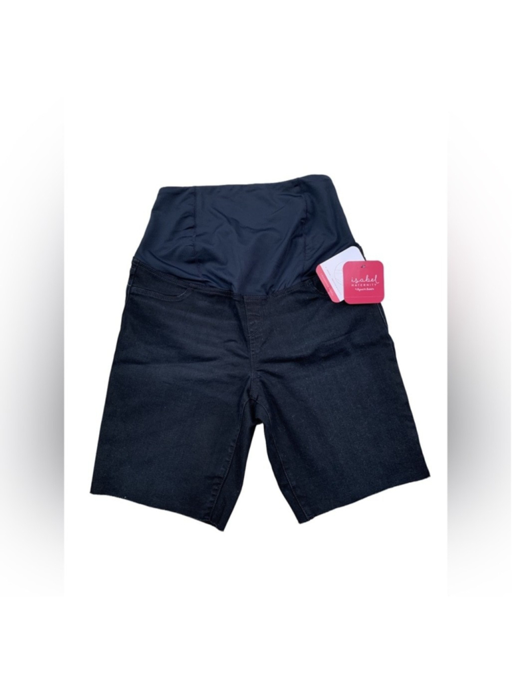 Isabel Maternity NWT Size 12 Black Full Panel Shorts